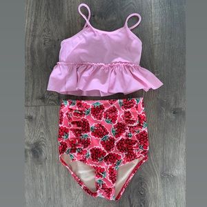 Kortni Jeane swim top + bottoms size 2/3